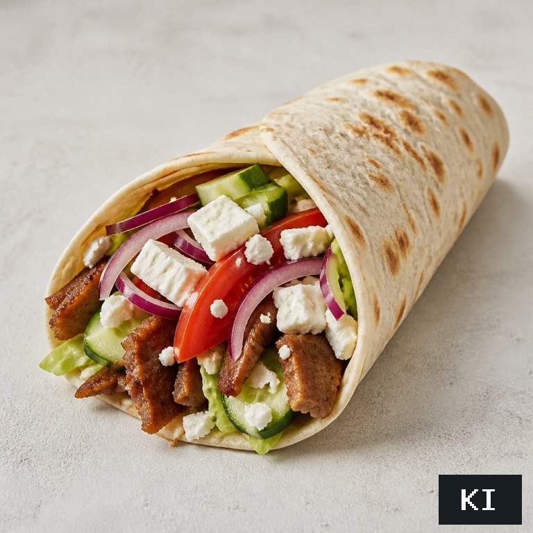Dürüm mit Schafskäse