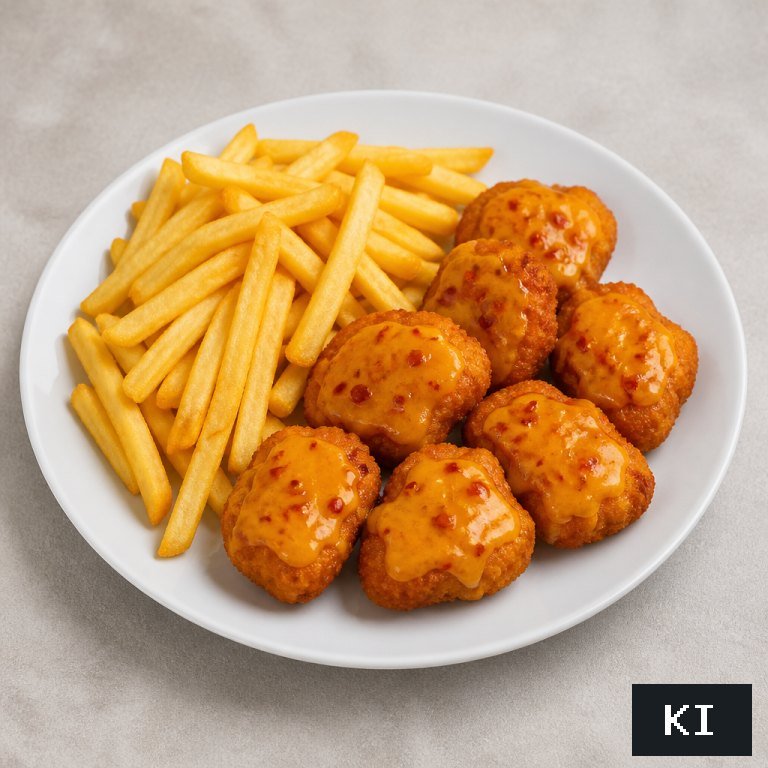Chilli Cheese Nuggets Teller