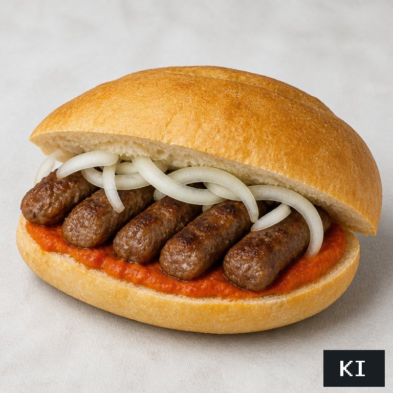 Cevapcici Brot (scharf)