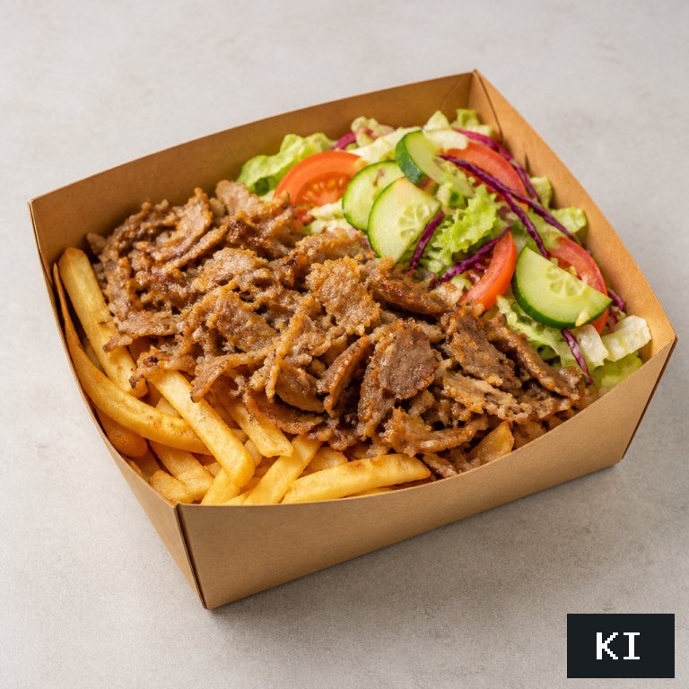 Kebap Box XL mit Salat