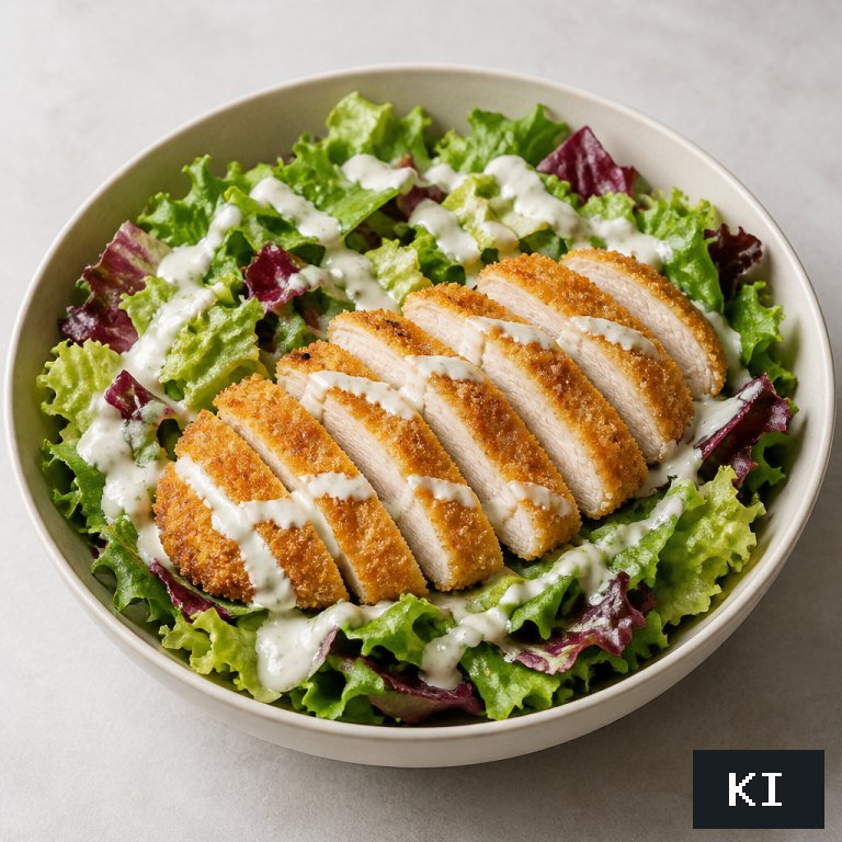 Schnitzel Salat
